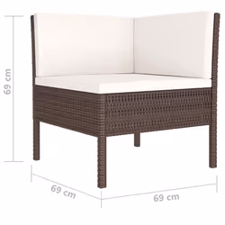 VidaXL 3056965 ensemble de meubles de jardin - Vue supplémentaire 5