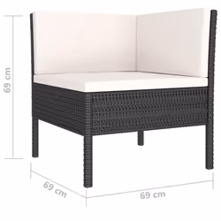 VidaXL 3056966 ensemble de meubles de jardin - Vue supplémentaire 5