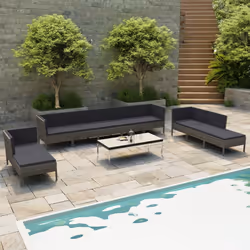 VidaXL 3056968 ensemble de meubles de jardin