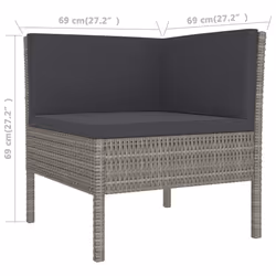 VidaXL 3056972 ensemble de meubles de jardin - Vue supplémentaire 6