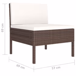 VidaXL 3056973 ensemble de meubles de jardin - Vue supplémentaire 6