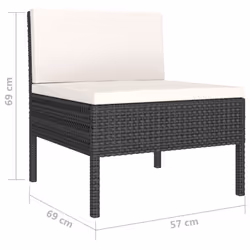 VidaXL 3056974 ensemble de meubles de jardin - Vue supplémentaire 7