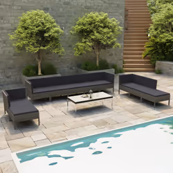 VidaXL 3056976 ensemble de meubles de jardin