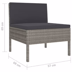 VidaXL 3056976 ensemble de meubles de jardin - Vue supplémentaire 7