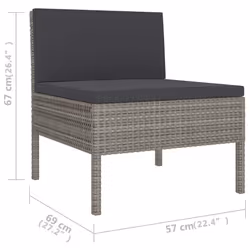 VidaXL 3056988 ensemble de meubles de jardin - Vue supplémentaire 5