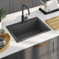 Vier de cuisine fait main Noir Acier inoxydable Vidaxl