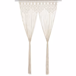 Description générale Ce rideau en fils pratique avec macramé est une solution idéale pour décorer votre intérieur. Il peut êt ...