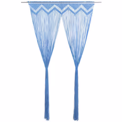 Ce rideau en fils pratique avec macramé constitue un excellent moyen de décorer votre intérieur. Il peut être utilisé comme u ...