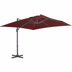Cet élégant parasol de jardin en porte-à-faux est un choix parfait pour créer de l'ombre et vous protéger des rayons UV nocif ...