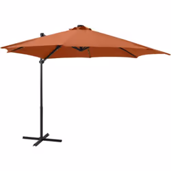 Cet élégant parasol avec lumières LED est un excellent choix pour créer un peu d’ombre et de protection contre les rayons UV ...