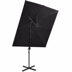 Ce parasol de jardin en porte-à-faux est parfait pour créer de l'ombre et vous protéger des rayons UV nocifs du soleil. Fabri ...