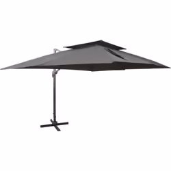 Ce parasol de jardin en porte-à-faux est parfait pour créer de l'ombre et vous protéger des rayons UV nocifs du soleil. Fabri ...