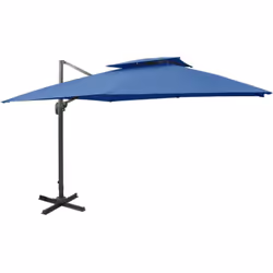 Ce parasol de jardin en porte-à-faux est parfait pour créer de l'ombre et vous protéger des rayons UV nocifs du soleil. Fabri ...