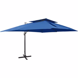 Ce parasol de jardin en porte-à-faux est parfait pour créer de l'ombre et vous protéger des rayons UV nocifs du soleil. Fabri ...