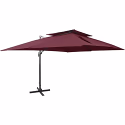 Ce parasol de jardin en porte-à-faux est parfait pour créer de l'ombre et vous protéger des rayons UV nocifs du soleil. Fabri ...