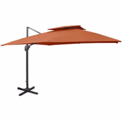 Ce parasol de jardin en porte-à-faux est parfait pour créer de l'ombre et vous protéger des rayons UV nocifs du soleil. Fabri ...