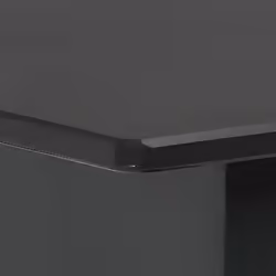VidaXL 313114 table de jardin Noir