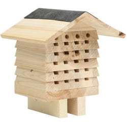 Vidaxl - Hôtel d'abeilles Bois de sapin massif 22x20x20 cm