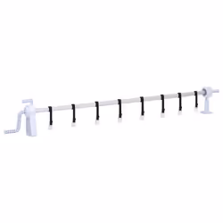 vidaXL Rouleau de couverture de piscine avec base en plastique