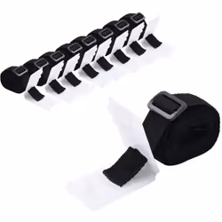 Cet ensemble de 8 sangles solaires universelles est conçu pour connecter la couverture et la machine à bobine. Ce kit compren ...