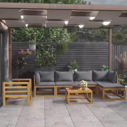 VidaXL 3057606 ensemble de meubles de jardin