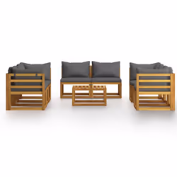 VidaXL 3057611 ensemble de meubles de jardin