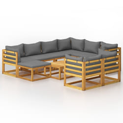 VidaXL 3057616 ensemble de meubles de jardin