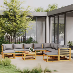 VidaXL 3057617 ensemble de meubles de jardin