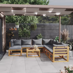 VidaXL 3057620 ensemble de meubles de jardin