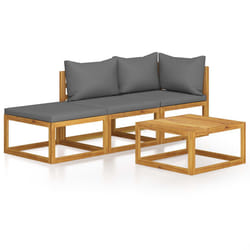 VidaXL 3057628 ensemble de meubles de jardin