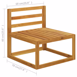 VidaXL 3057637 ensemble de meubles de jardin - Vue supplémentaire 8