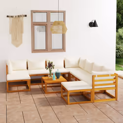VidaXL 3057648 ensemble de meubles de jardin