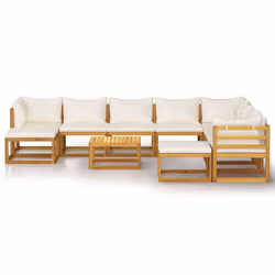 VidaXL 3057648 ensemble de meubles de jardin