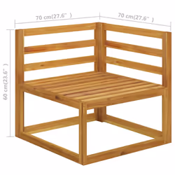 VidaXL 3057649 ensemble de meubles de jardin - Vue supplémentaire 7