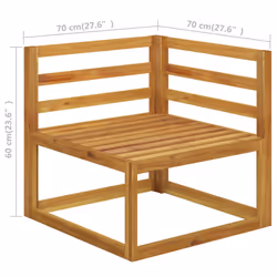 VidaXL 3057660 ensemble de meubles de jardin - Vue supplémentaire 8