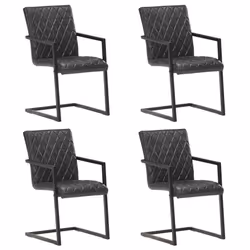 VidaXL 3057794, mousse, Cuir véritable, Acier, 510 mm, 560 mm, 910 mm, 45 cm, 46,5 cm