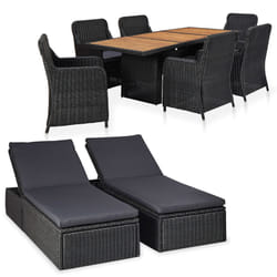 VidaXL 3057806 ensemble de meubles de jardin