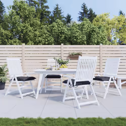 Donnez à votre espace de vie extérieur un nouveau look avec ces coussins de chaise confortables en un instant ! Matériau dura ...