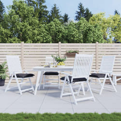Coussins de chaise 4 pcs anthracite 40x40x7 cm tissu oxford