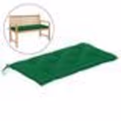 vidaXL Coussin de banc de jardin vert 100x50x7 cm tissu oxford