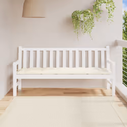 Description générale Donnez instantanément un nouveau look à votre maison avec ce coussin de banc de jardin. Fabriqué en tiss ...