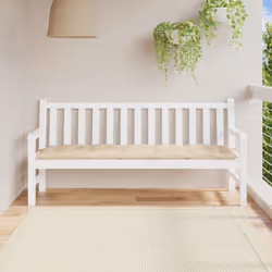 Donnez instantanément un nouveau look à votre maison avec ce coussin de banc de jardin ! Matériau durable : le tissu Oxford e ...