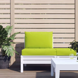 Vidaxl - Coussins de palette lot de 2 vert vif tissu oxford