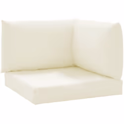 Donnez à votre espace de vie extérieur un nouveau look avec ces coussins de palette confortables en un instant ! Matériau dur ...