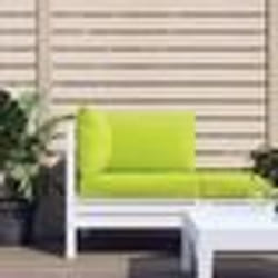 vidaXL Coussins de palette lot de 3 vert vif tissu oxford