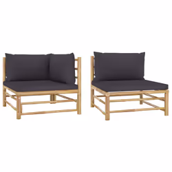 VidaXL 313151, Bambou, Polyester, Adultes et enfants, 65 cm