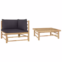 VidaXL 313152, Bambou, Polyester, Adultes et enfants, 65 cm