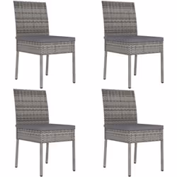 Description générale Cet ensemble de chaises de salle à manger de jardin ajoute une touche moderne à votre espace de vie exté ...