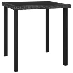 VidaXL 315114 table de jardin Noir