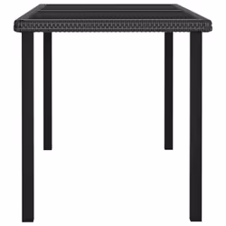 VidaXL 315115 table de jardin Noir - Vue supplémentaire 3